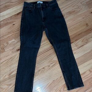 Abercrombie curve love Women's Black Flare & Wide Leg Jeans